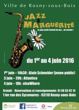 INVITATION JAZZ à MARGUERITE 2016